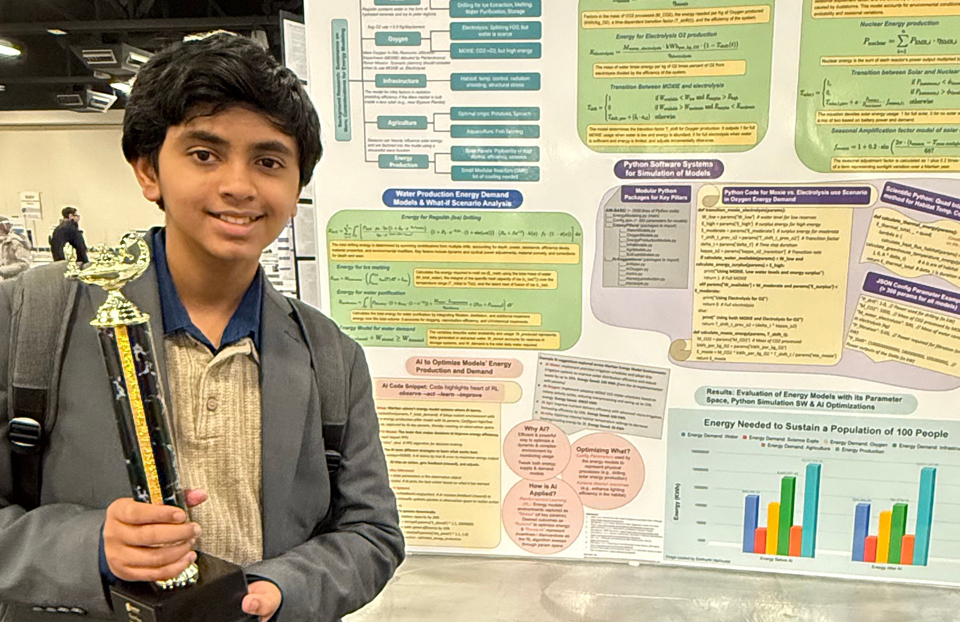 2025 Thermo Fisher JIC Finalist Siddharth Vazhkudai