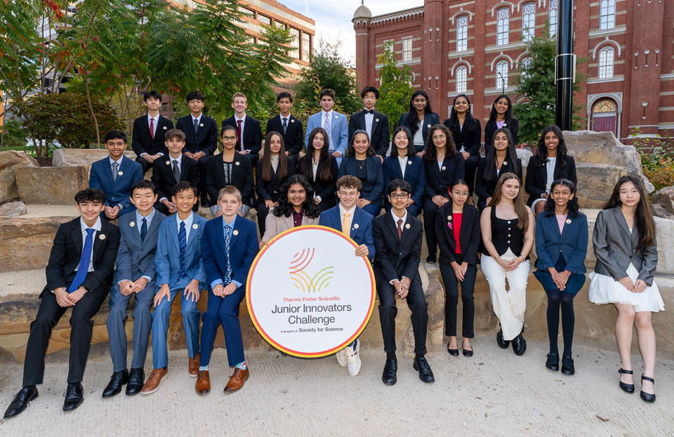 Finalists from the 2025 Thermo Fisher Scientific Junior Innovators Challenge