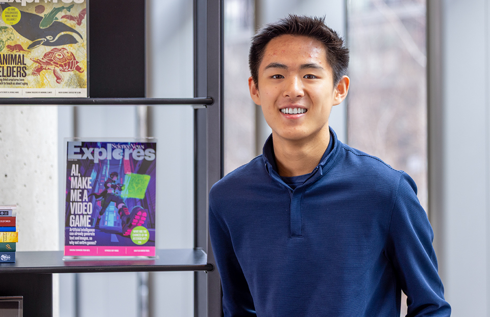 2026 Science Talent Search Finalist: Colin Jie Chu