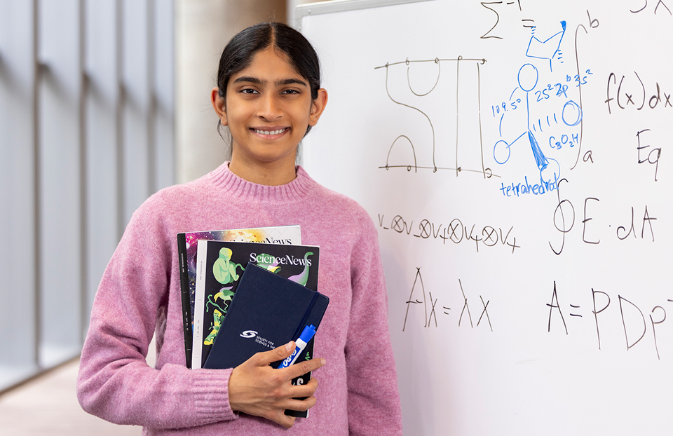 2026 Science Talent Search Finalist: Khushi Karthikeyan