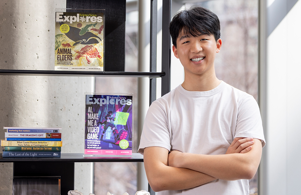 2026 Science Talent Search Finalist Kevin Lu