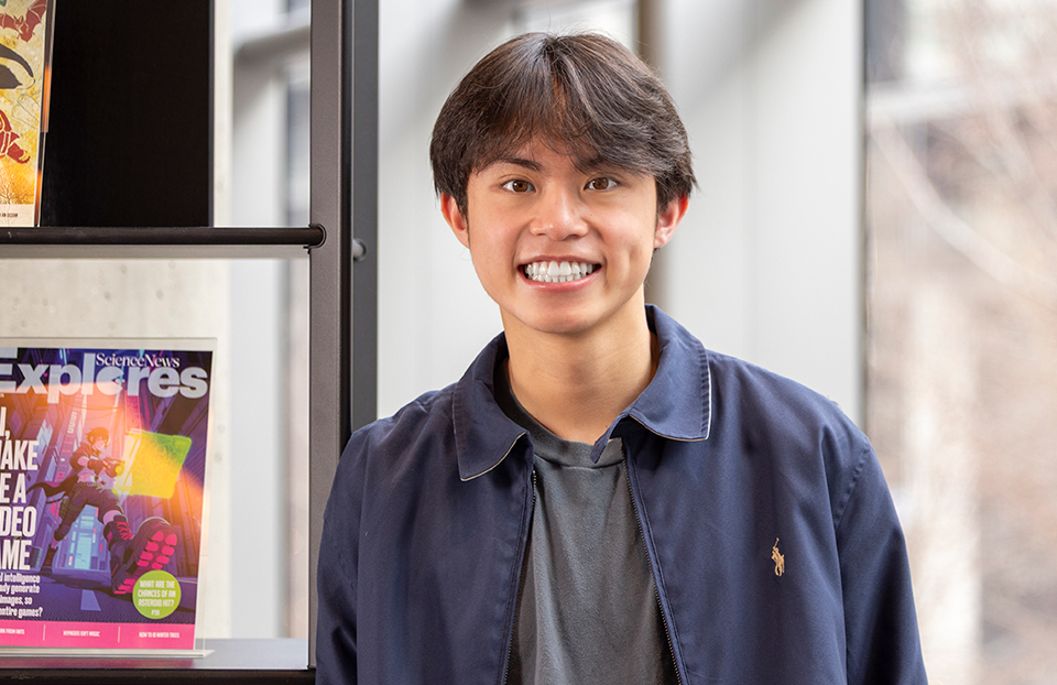 2026 Science Talent Search Finalist Max Nguyen