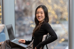 STS finalist, Audrey Zheng