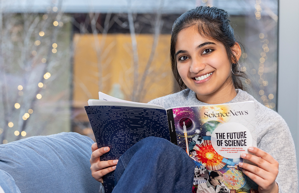 2026 Science Talent Search Finalist Uma Sthanu