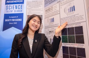 2026 Science Talent Search Finalist Sophia Liang with their project at Public Day, March 8, 2026, Washington DC