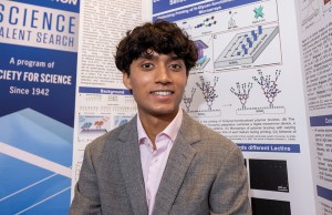 2026 Science Talent Search Finalist with their project at Public Day, March 8, 2026, Washington DC