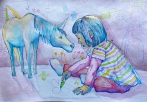 STS finalist, Ella Lu, painted My Origin