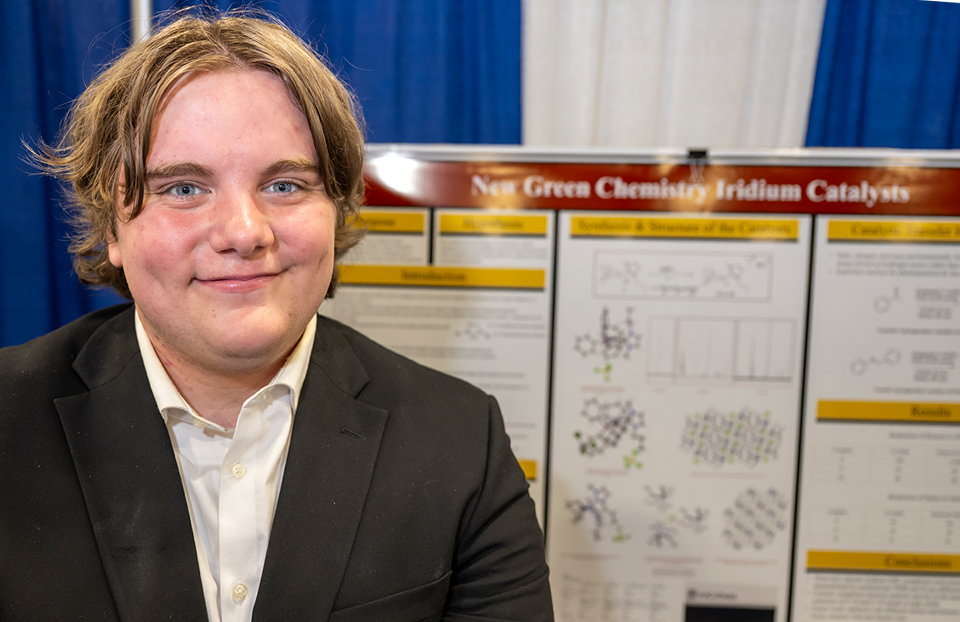 Grand Award Winner ISEF 2026, Phoenix: Benedikt Nikolas Kienle, 19, of Lancaster, Pennsylvania received the Dudley R. Herschbach SIYSS Award. The winning finalists will receive an all-expense paid trip to attend the Stockholm International Youth Science Seminar during Nobel Week in Stockholm, Sweden.
