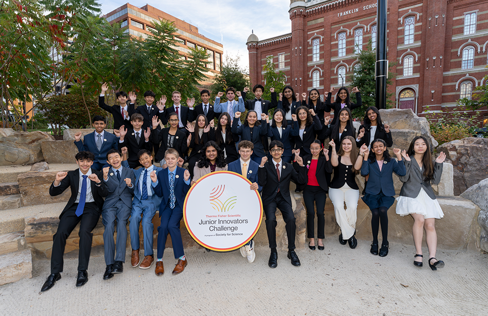 Finalists from the 2025 Thermo Fisher Scientific Junior Innovators Challenge