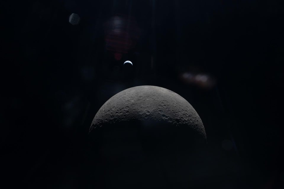 International Moon Day Blog featuring NASA Artemis II Lunar Flyby Image of the Moon