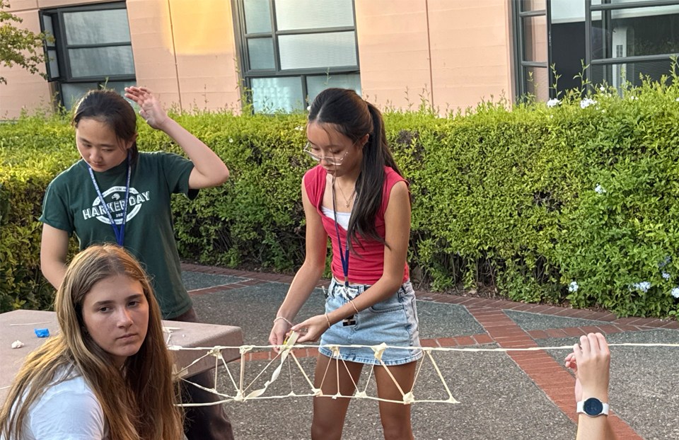 Alice Feng Alice learned about engineering fundamentals and processes at the Education Unlimited engineering summer camp. 