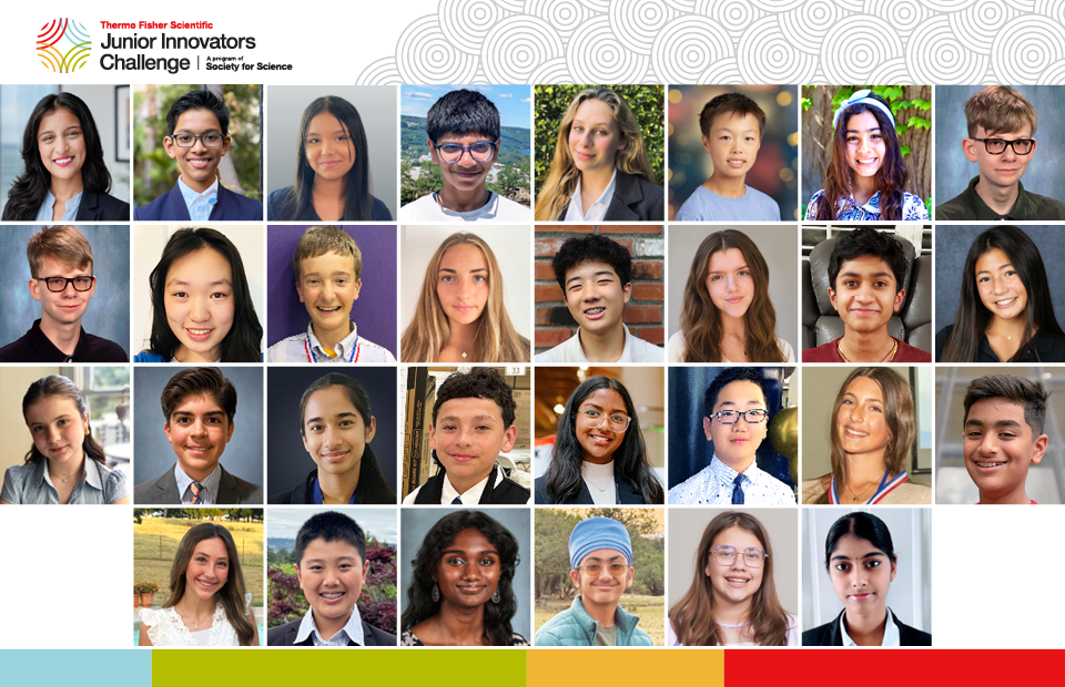 The thirty 2026 Thermo Fisher JIC finalists.