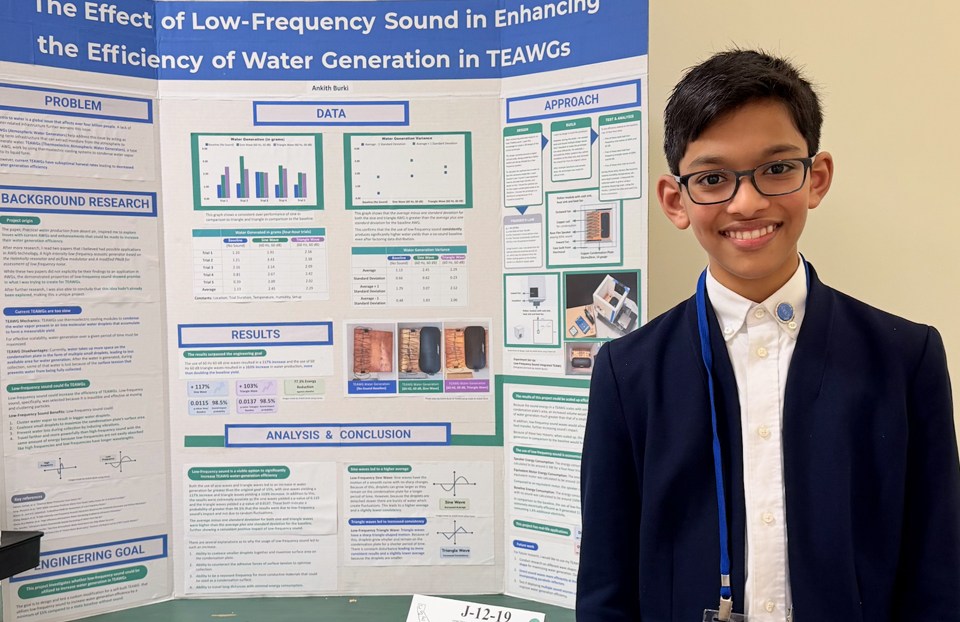 2026 Thermo Fisher Scientific Junior Innovators Challenge Finalist - Ankith Burki