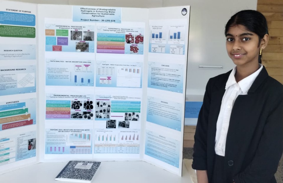 2026 Thermo Fisher Scientific Junior Innovators Challenge Finalist - Sai Sri Valli Mogilineedi