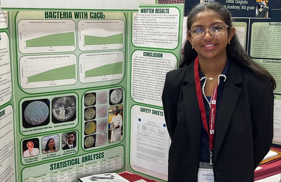 2026 Thermo Fisher Scientific Junior Innovators Challenge Finalist - Shrikari Punjala